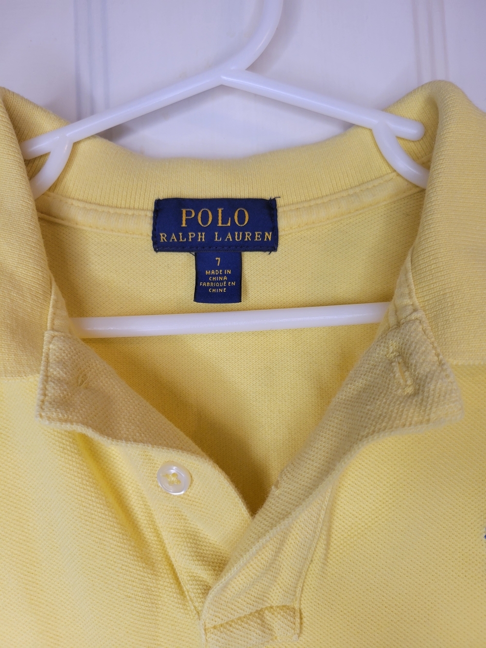 Polo by Ralph Lauren Lemon Yellow Boy's Classic Polo - Picture 5 of 6